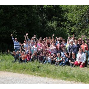 La chorale lors d'un WE de répétition