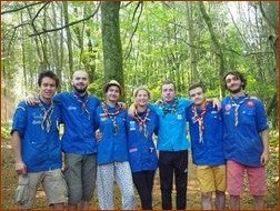 Maîtrise des chefs bleus dans le scoutisme