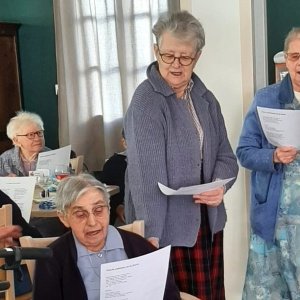 A Béthanie, on chante pour Sr Maria en ce 19 janvier 2024