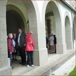 Visite des cloîtres de la communauté de Rillé