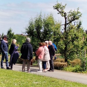 Au Jardin, les conversations vont bon train !